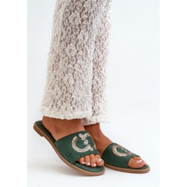 Step in style Sandal flip-flops Modell S.Barski KV27-052 Grön - Steg i stil 1