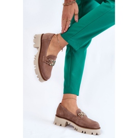 Skor Modell Laura Messi 2489 Brun - Step in style beige 1