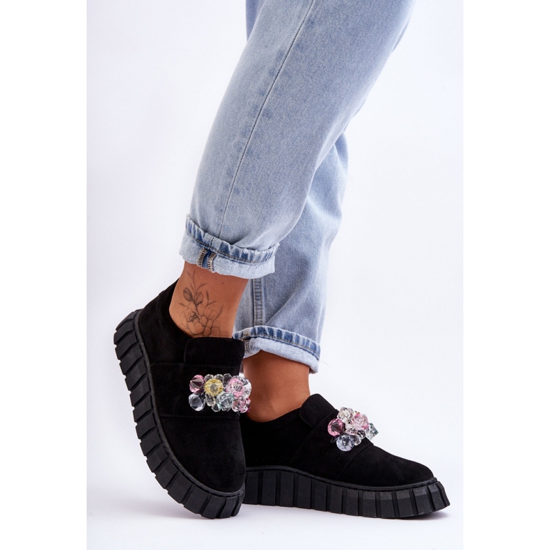 Step in style Sportskor Modell Desire NB615 Svart mocka - Steg i stil 1