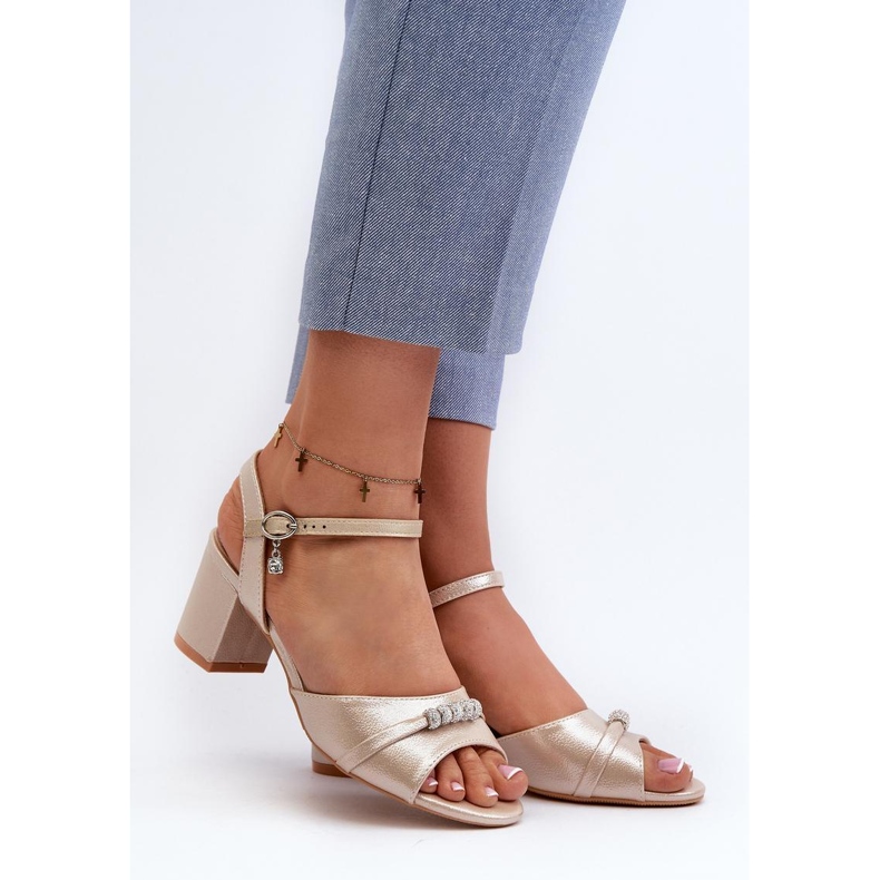 Step in style Sandaler Modell Narhi 20241 Guld - Steg i stil 1