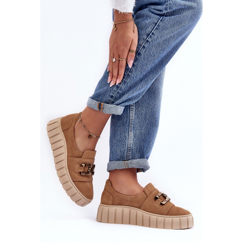 Step in style Skor Modell Lewski 3398 Mörk Beige - Steg i stil 2