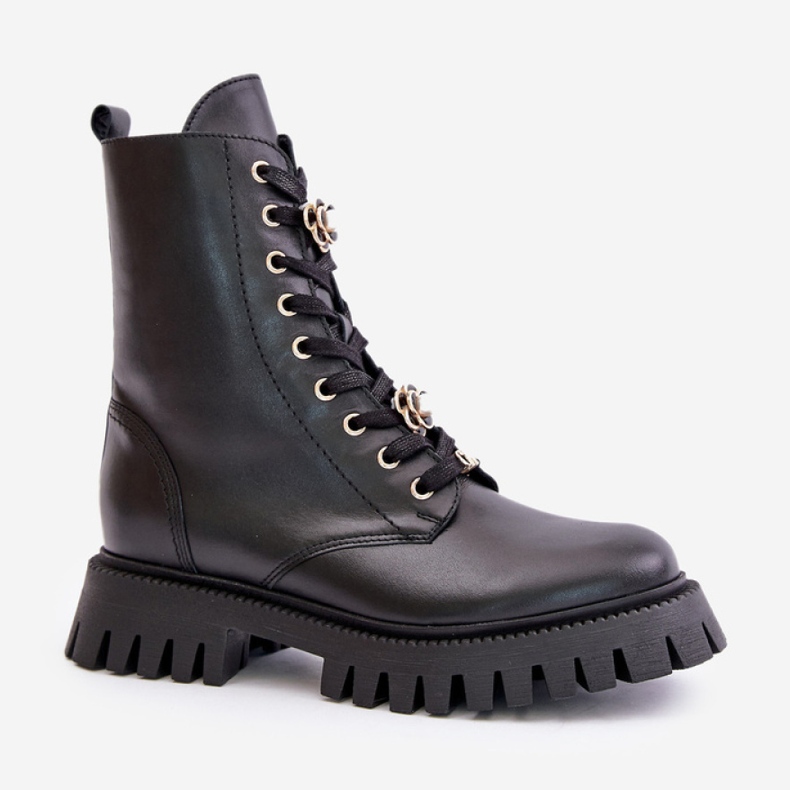 Step in style Workers Model CheBello 4553 Black - Steg i stil svart 2