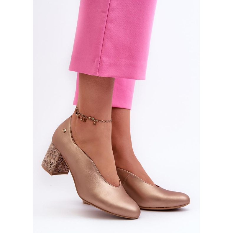 Step in style Pumps Modell Maciejka 06422-25 Guld - Steg med stil 1
