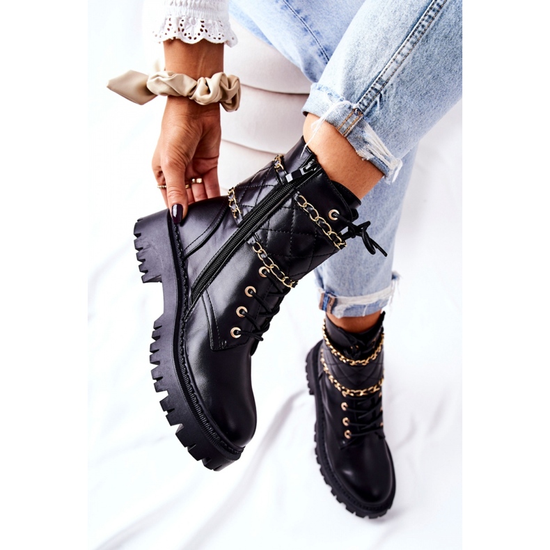 Step in style Arbetarstövlar Modell Caleanor H21-71 Blk Svart - Steg i stil 2