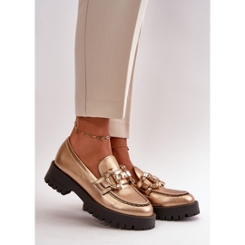 Step in style Mockasiner Model Chebello 4369 Guld - Steg i stil 1