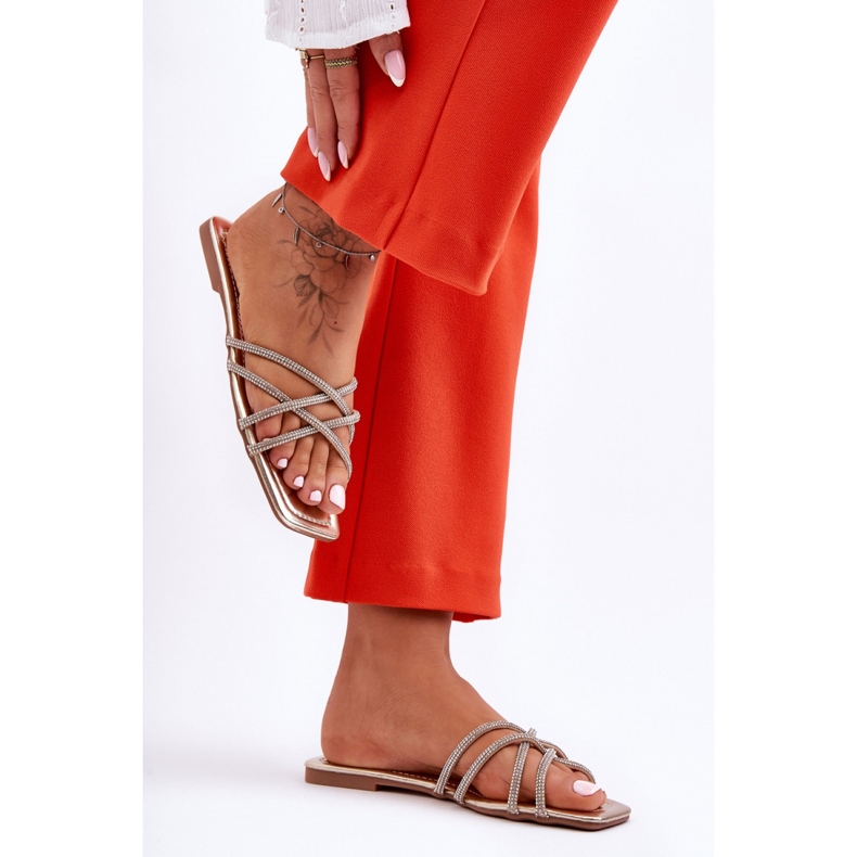 Step in style Sandal flipflops modell Leomi 5628-2 CLA-1 Guld - Steg i stil 1