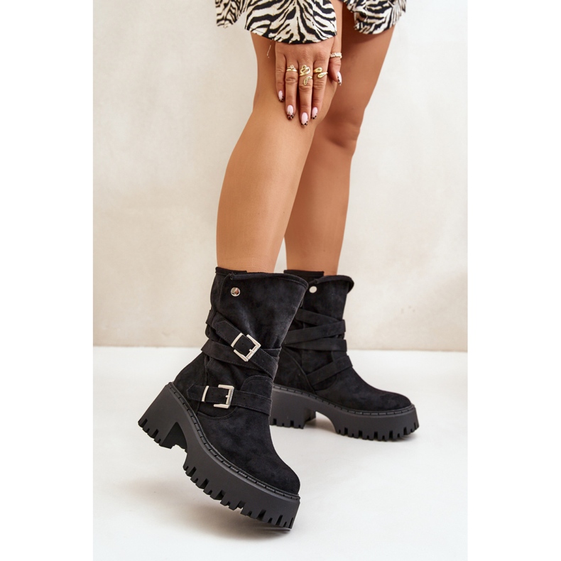 Step in style Stövlar Modell Nerelisa QH7825 Svart - Steg i stil 1