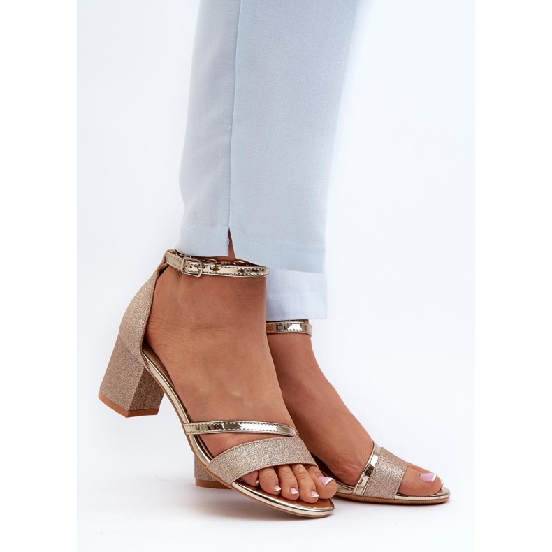 Step in style Sandaler Modell Ploemis 20244 Guld - Steg i stil 1