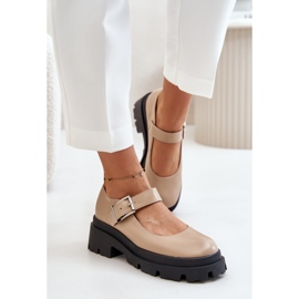 Step in style Skor Modell Plikuria 1813 Beige - Steg i stil 1