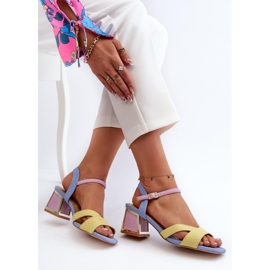 Step in style Sandaler Model Da CR482 Gul - Steg i stil 2