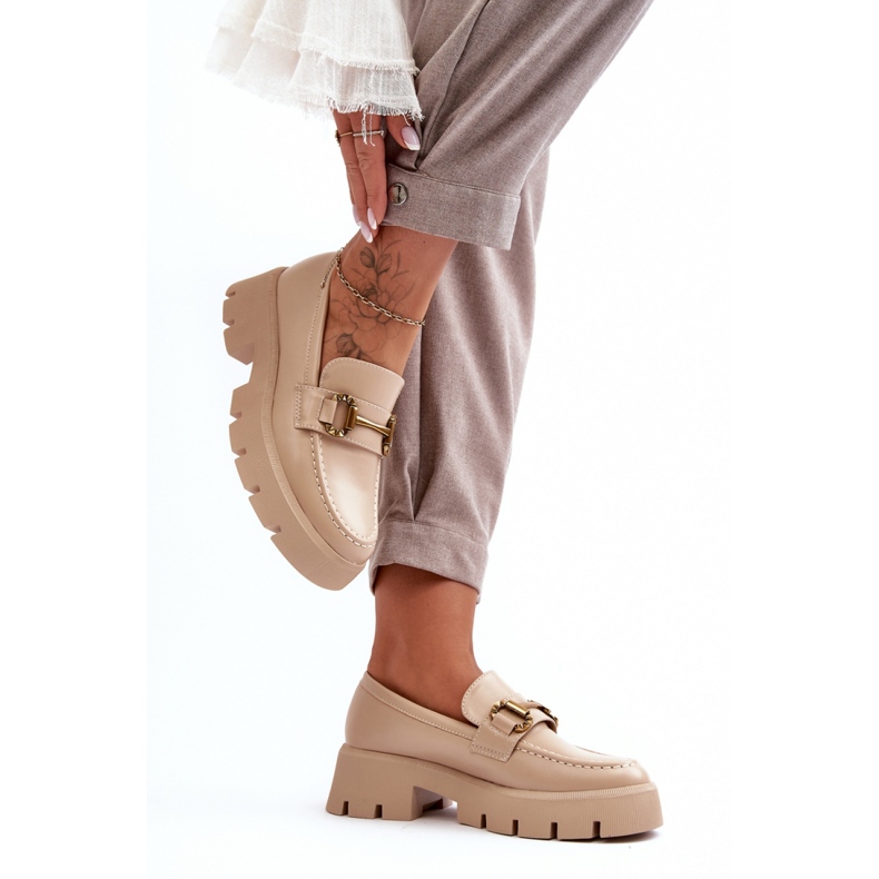 Step in style Skor Modell Peuria 2644-2 Beige Läder - Steg i stil 2