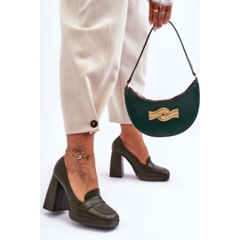 Step in style Pumpar Modell Alisa M046 Grön - Steg med stil 1