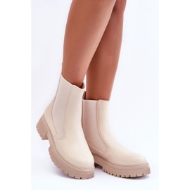 Chelsea boots Modell Isminna BM67 Beige - Step in style 1