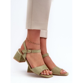 Step in style Sandaler Modell Leisha LT33-10 Grön - Steg i stil 1