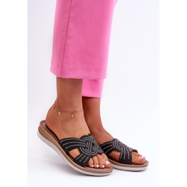 Step in style Sandal flip-flops Modell Inblu BV000037 Svart - Steg i stil 1