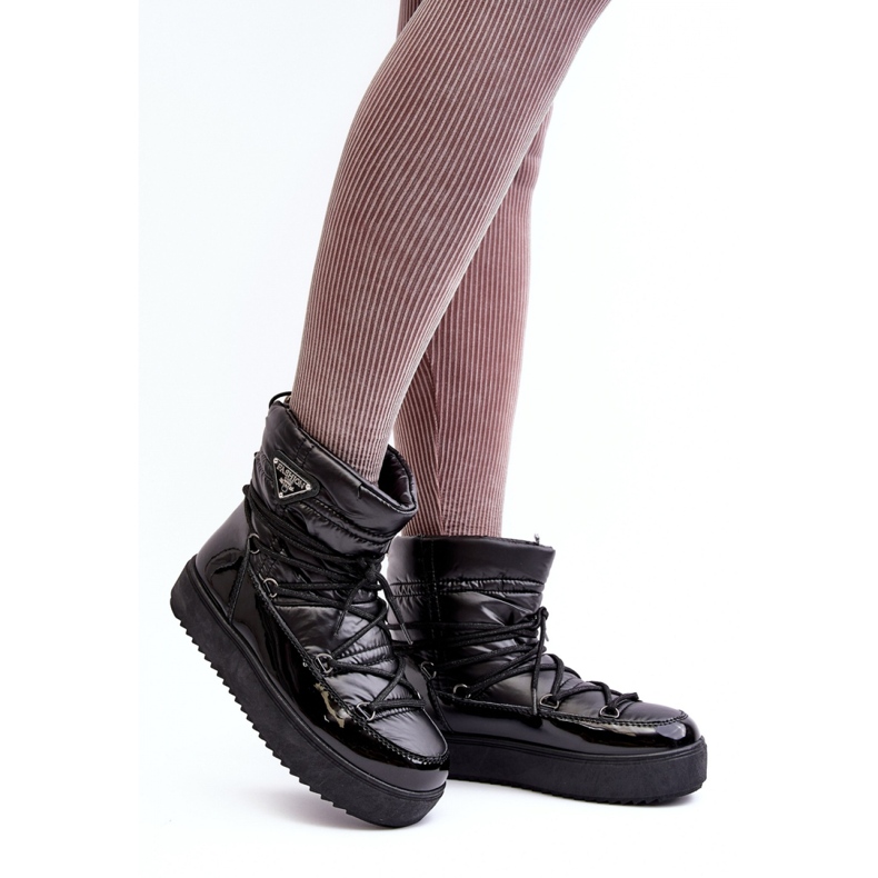 Snowboots Modell Fleure NB606 Svart - Step in style 1