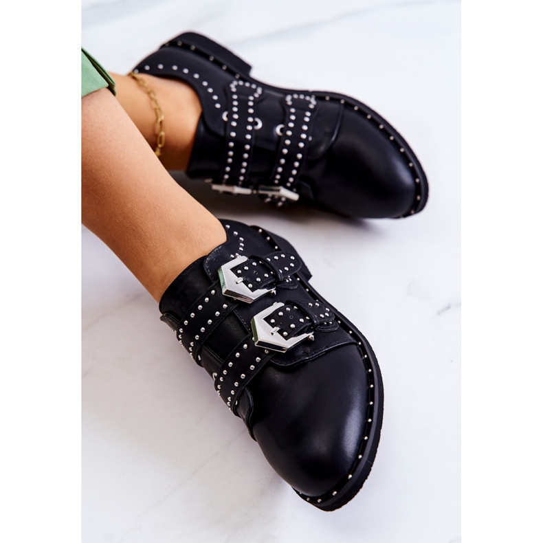 Step in style Skor Modell Lu Boo XW37311 Svart Läder - Steg i stil 2