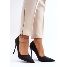 Höga klackar Tiberon modell LE103 Svart - Step in style 1