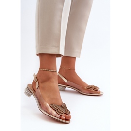 Step in style Sandaler Model Da MR38-388 Rosa Guld - Steg i stil 1