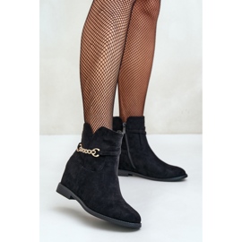 Step in style Stövlar Modell Ofcorna MS2097 Back - Steg i stil svart 1