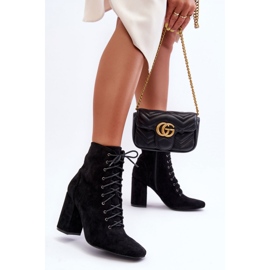 Step in style Stövlar Modell Saolio L08-237 Svart mocka - Steg i stil 2