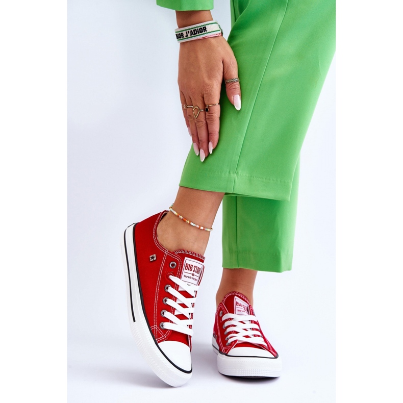 Step in style Sneakers Modell Big Star T274020 Röd - Steg med stil 1