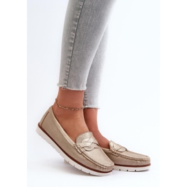 Step in style Mockasiner Modell Nestalia 834281 Guld - Steg i stil 1