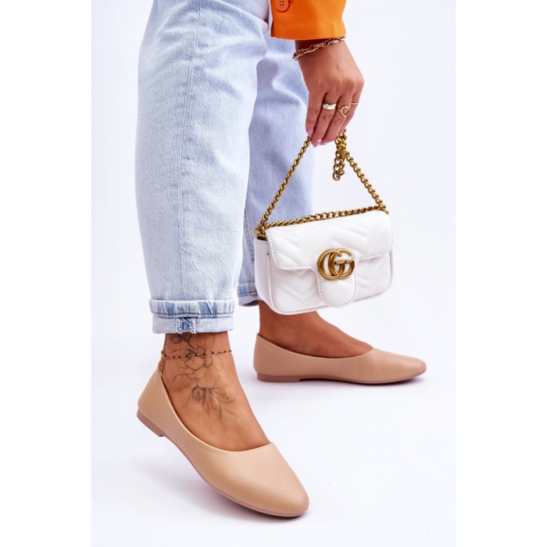 Step in style Ballerinaskor Modell Stacee 9BL02-1029 Beige - Steg i stil 1