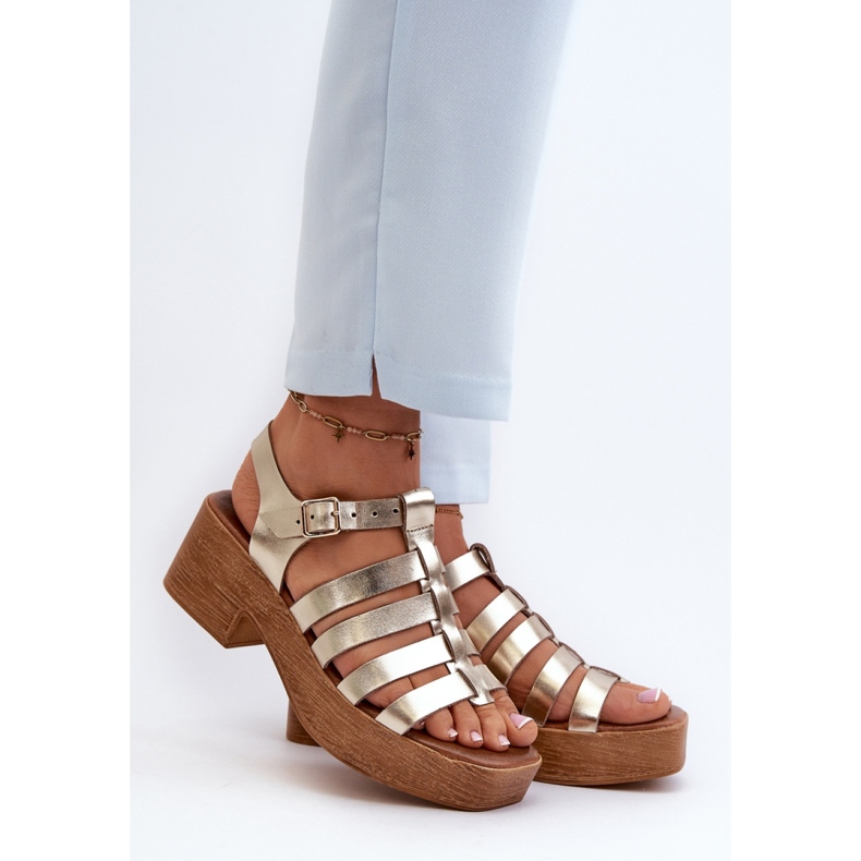 Step in style Sandaler Modell Zazoo 40410 Guld - Steg i stil 1