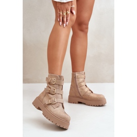 Step in style Modell Ciascia HB-277 Beige stövlar - Steg i stil 1