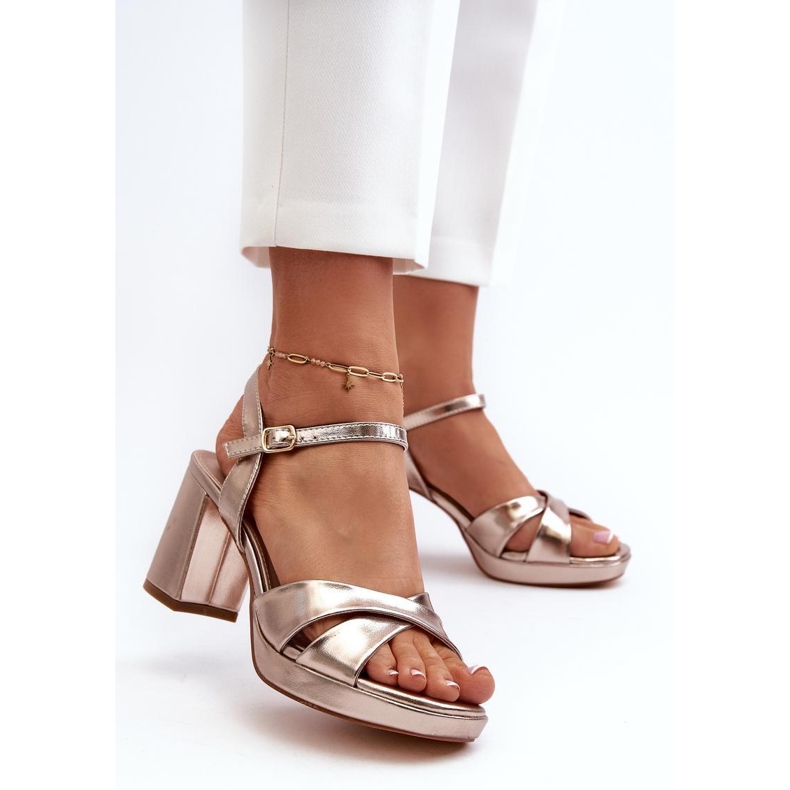 Step in style Sandaler Modell Jatine 24SD98-6988 Guld - Steg i stil 1