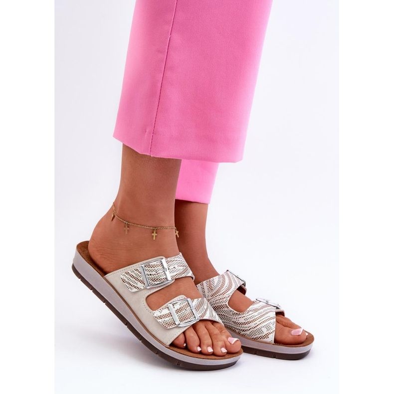 Step in style Sandal flip-flops Modell Inblu CP000045 Beige - Steg i stil 1