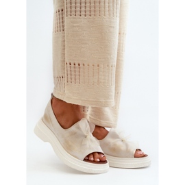 Step in style Sandaler Modell Zazoo 2939 Guldborstad - Steg i stil vit 1