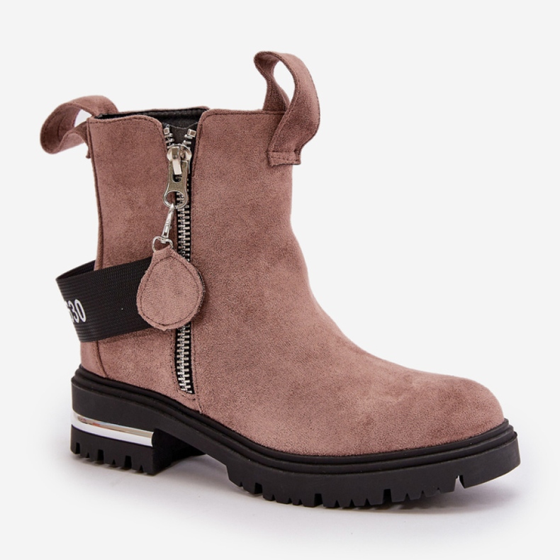 Step in style Stövlar Modell Calvaro NC1279 Mörk Beige - Steg i stil 2