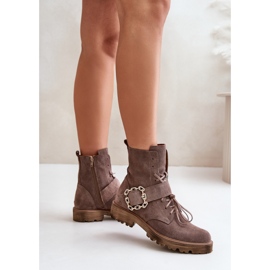 Step in style Stövlar Modell Zazoo 2951/037 Mörkbeige - Steg i stil 1