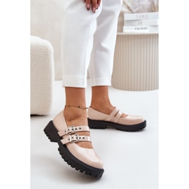 Step in style Skor Modell Terione 3231 Beige Lakier - Steg i stil 1