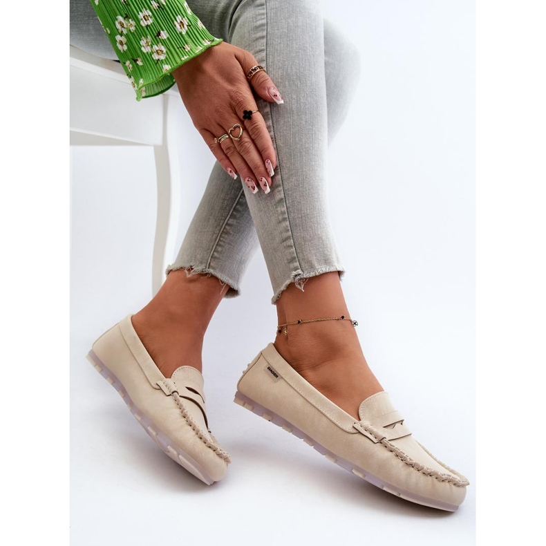 Step in style Mockasiner Model Celoria M502-8 Light Beige - Steg i stil 1