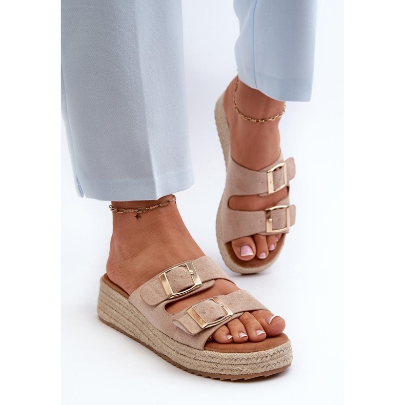 Step in style Sandal flip-flops Model Zaloemi C-315 Beige - Steg i stil 1