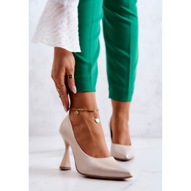 Lewski Shoes Lewski Skor Beige dampumps 1