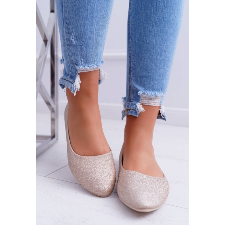 Step in style Balettlägenheter Modell Tiffy CC200P Guld - Steg i stil 1