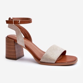 Step in style Sandaler Modell Ronvia 24SD35-7082 Guld - Steg i stil 2