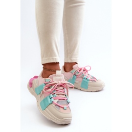 Sportskor Modell BL357P Rosa/Mint 1