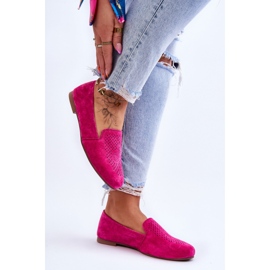 Mockasiner modell LR29515 Fuchsia rosa 2