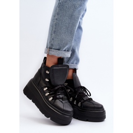 Höga sportskor Modell Zazoo 3416 Svart 1