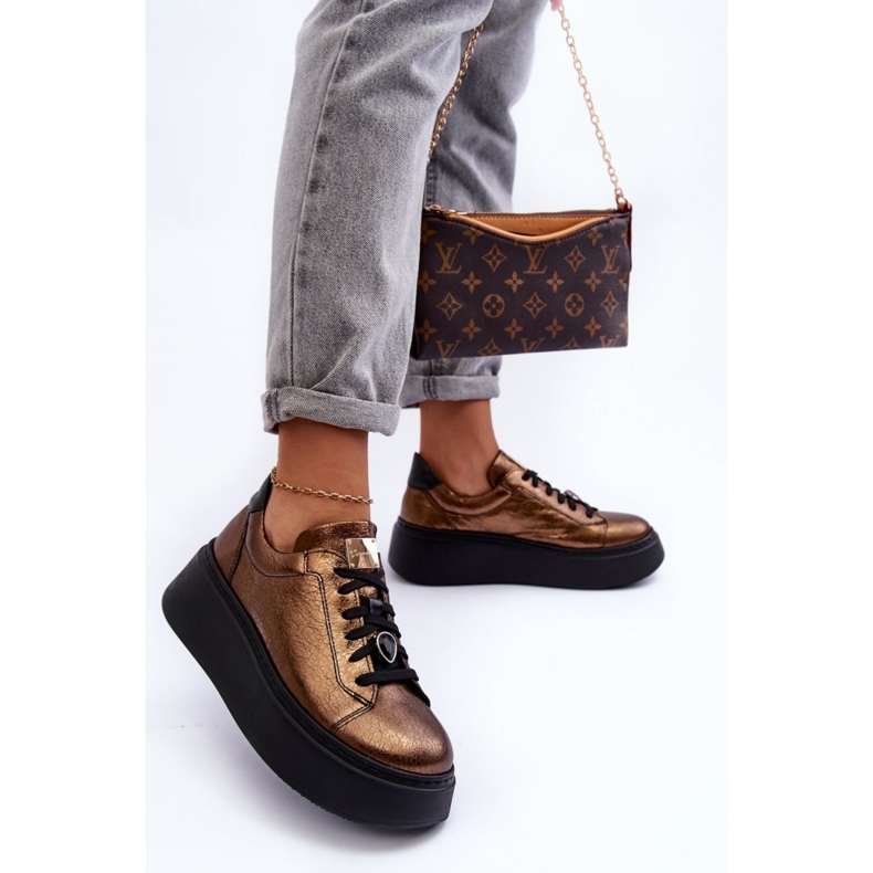 Damsportskor Maciejka 06191-24 koppar brun 1