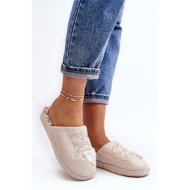 Tofflor Modell MD6003 Beige 1