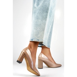 Dampatentpumpar GD-FL486A-T, beige 1