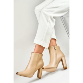 Stövlar Modell MS2055KH Mörkbeige - PRIMO 1