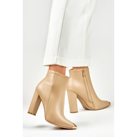 Stövlar Modell MS2055KH Mörkbeige - PRIMO 2