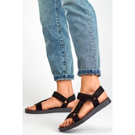 Sportsandaler dam LEI530B svart 1